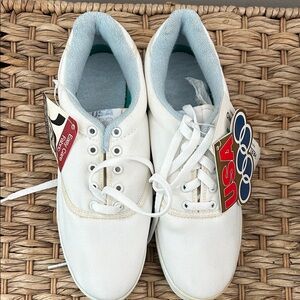 Classic White Kids Sneakers